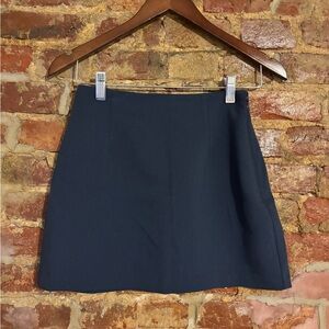 Abercrombie & Fitch Navy Mini Skort